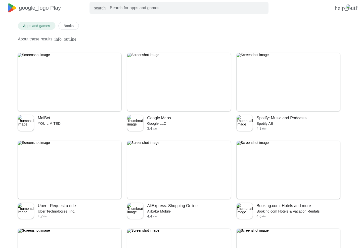 Supplied independent app-search context capture for Melbet Ghana